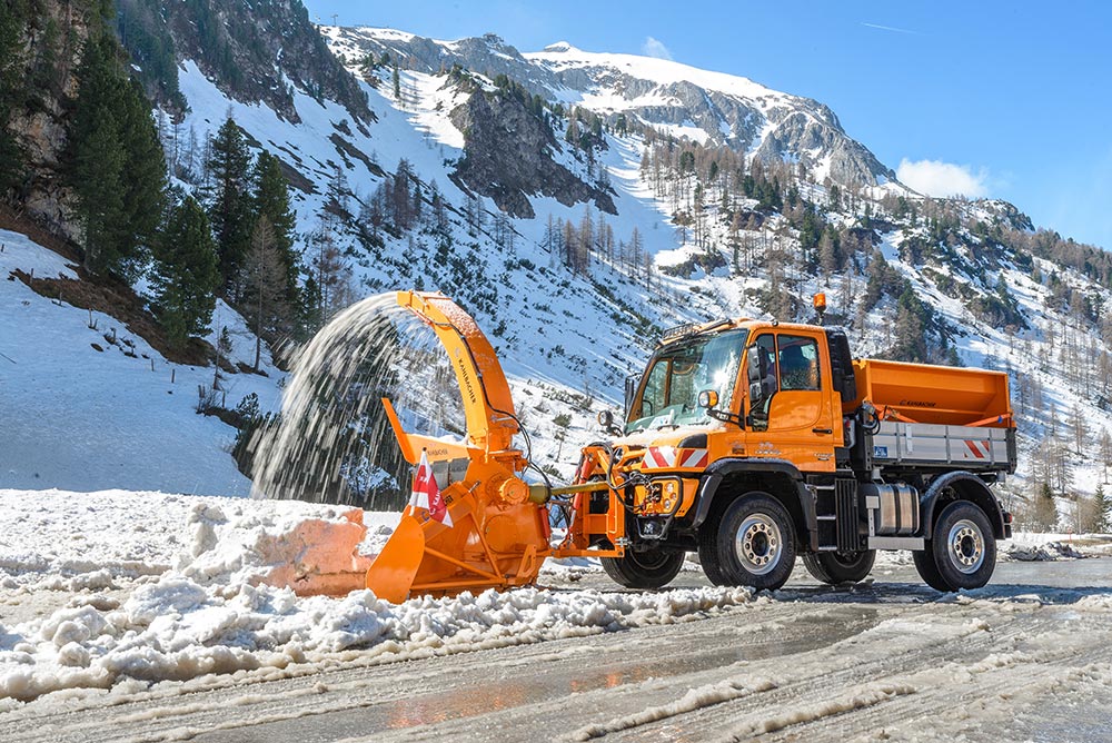 Location matériel de déneigement Alpes